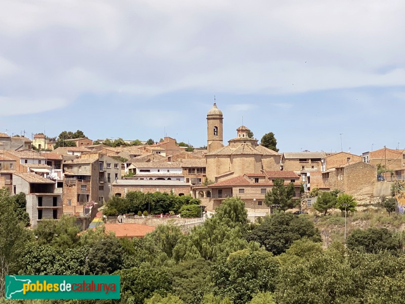 Panoràmica del Cogul (Foto: Albert Esteves, 2021) Panoràmica del Cogul