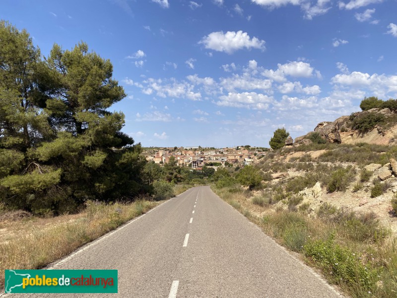 Panoràmica del Cogul (Foto: Albert Esteves, 2021) Panoràmica del Cogul