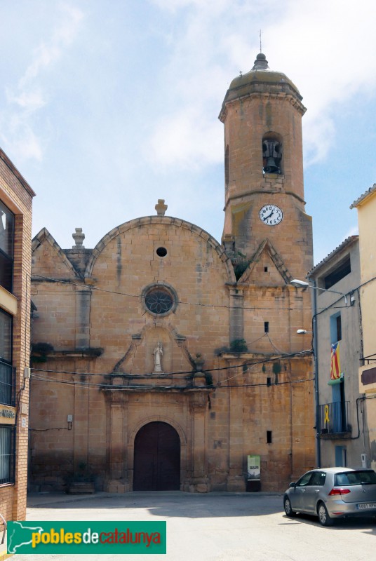 El Cogul - Església de Santa Maria