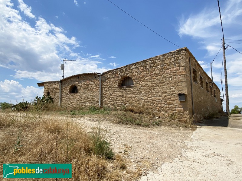 El Cogul - Construcció als afores (Foto: Albert Esteves, 2021) El Cogul - Construcció als afores