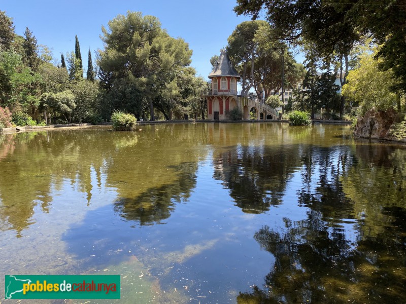 Barcelona - Torre Girona, mirador i jardins