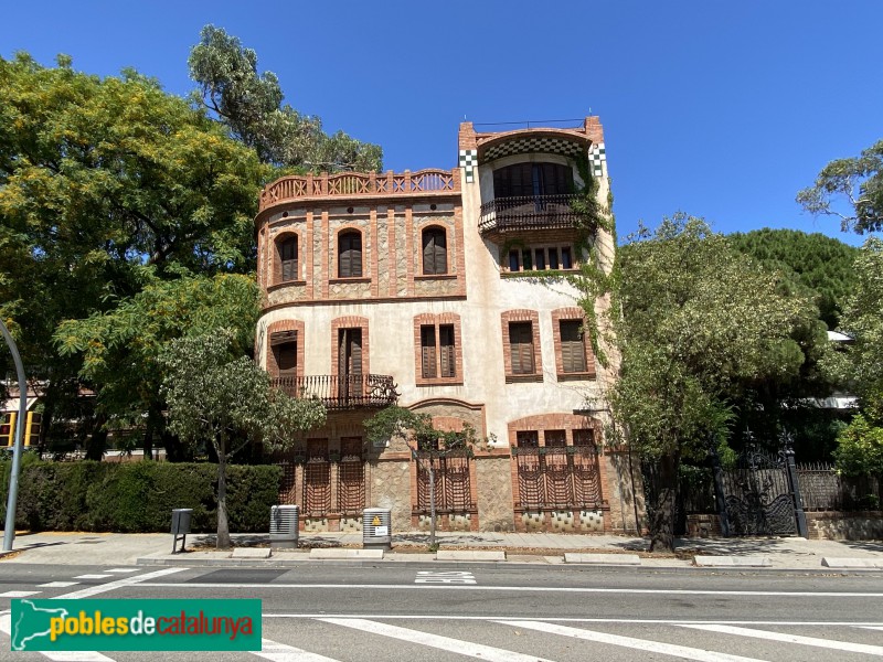 Barcelona - Av. Pedralbes, 46-48 (Casa Hurtado)