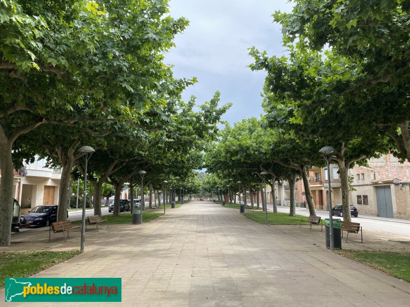 Castelldans - Passeig Francesc Moragas