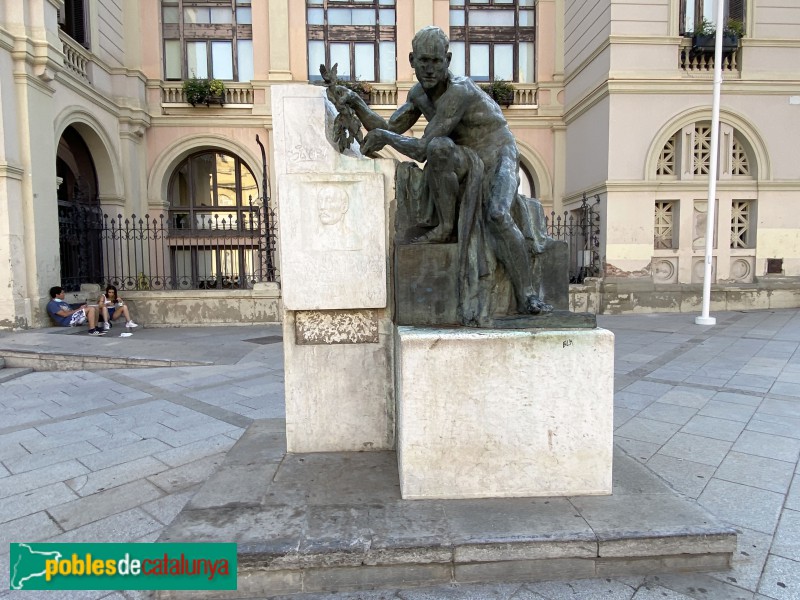 Sabadell - Monument a Joan Sallarès