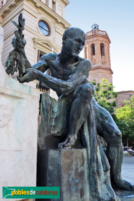 Sabadell - Monument a Joan Sallarès