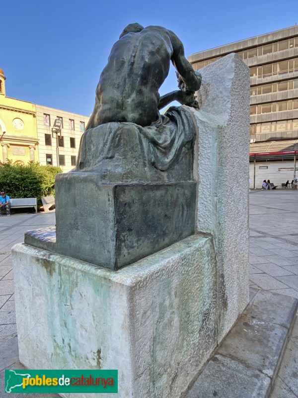 Sabadell - Monument a Joan Sallarès