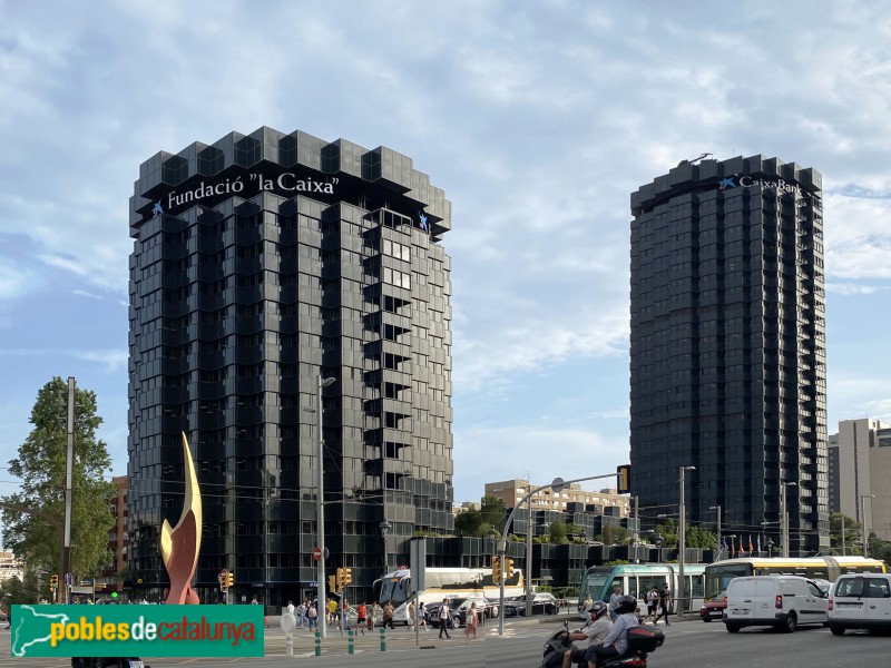 Barcelona - Torres de la Caixa (Diagonal)