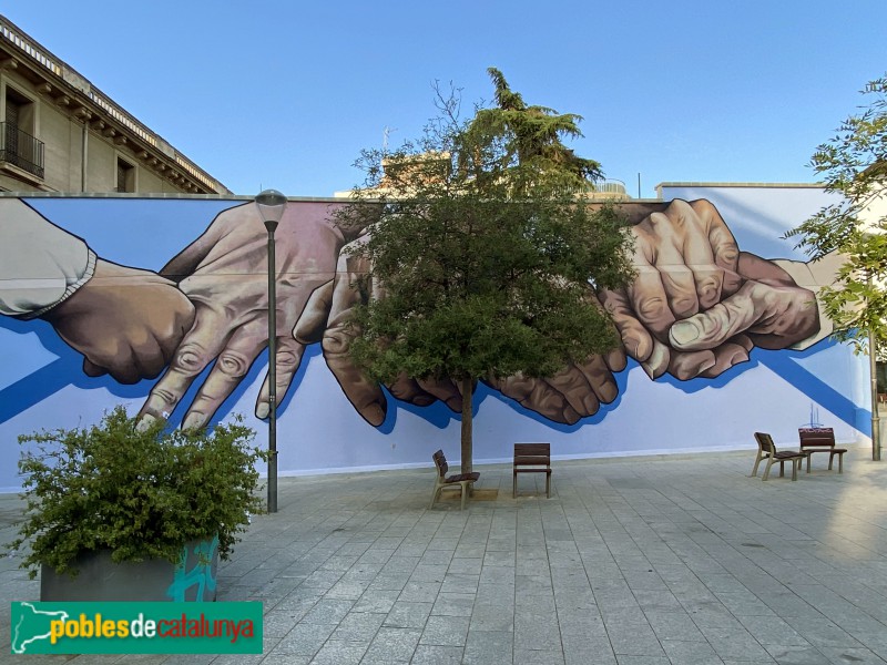Sabadell - Mural d'homenatge a la gent gran