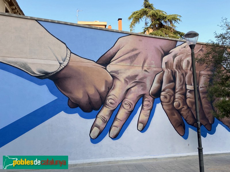 Sabadell - Mural d'homenatge a la gent gran