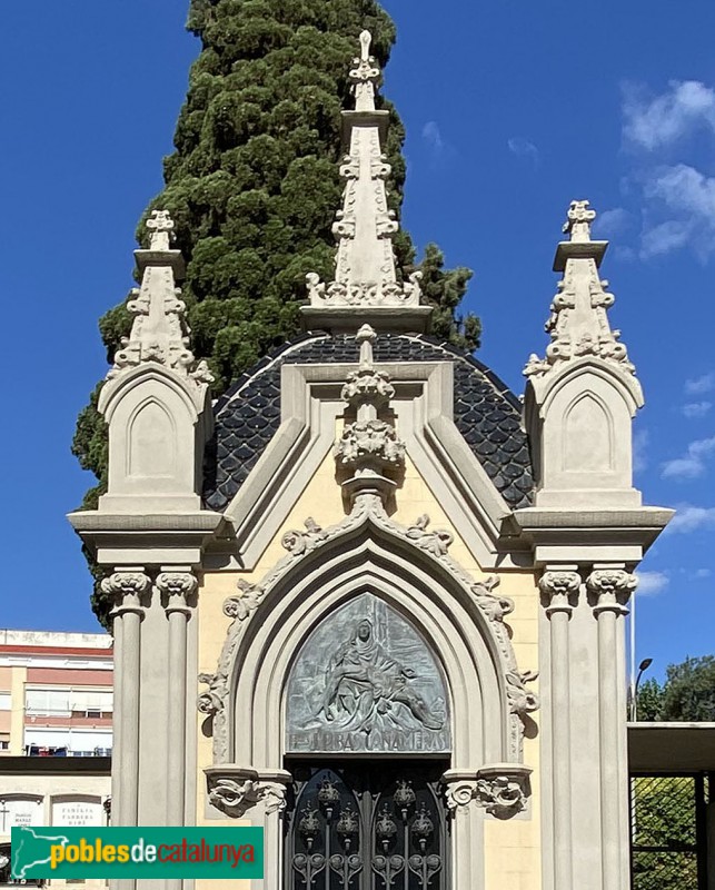Sant Feliu de Llobregat - Cementiri. Panteó Ribas-Cañameras