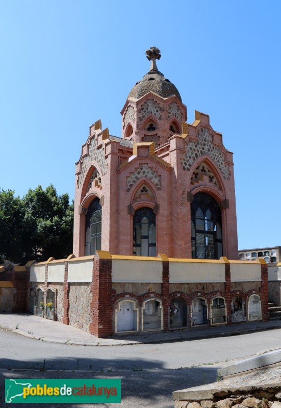 Barcelona - Cementiri de les Corts. Capella