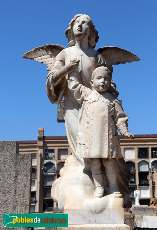 Barcelona - Cementiri de les Corts. Sepulcre Dalmau Amat