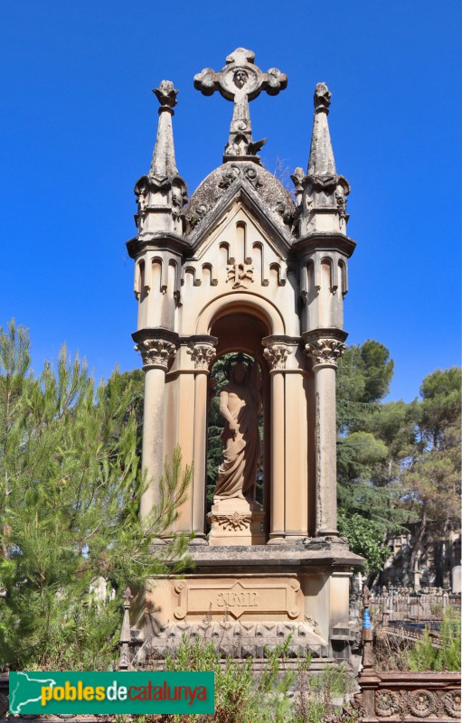 Sabadell - Cementiri. Panteó Joan Fontanet