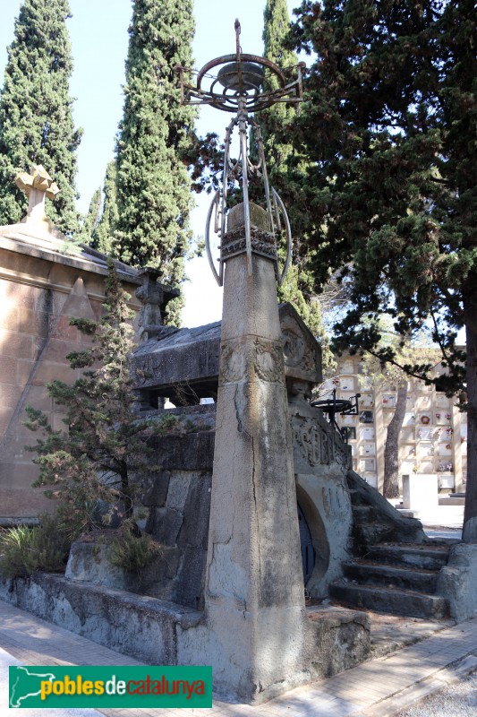 Sabadell - Cementiri. Panteó Josep Sallarès