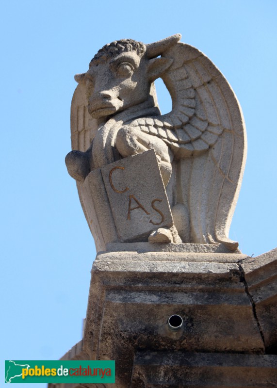 Sabadell - Cementiri. Panteó Casañé Bosser