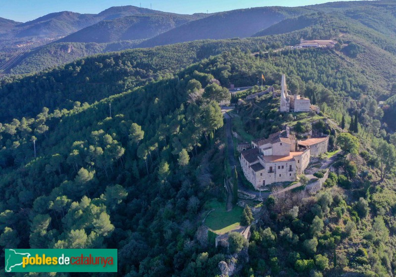 Subirats - Castell i església de Subirats