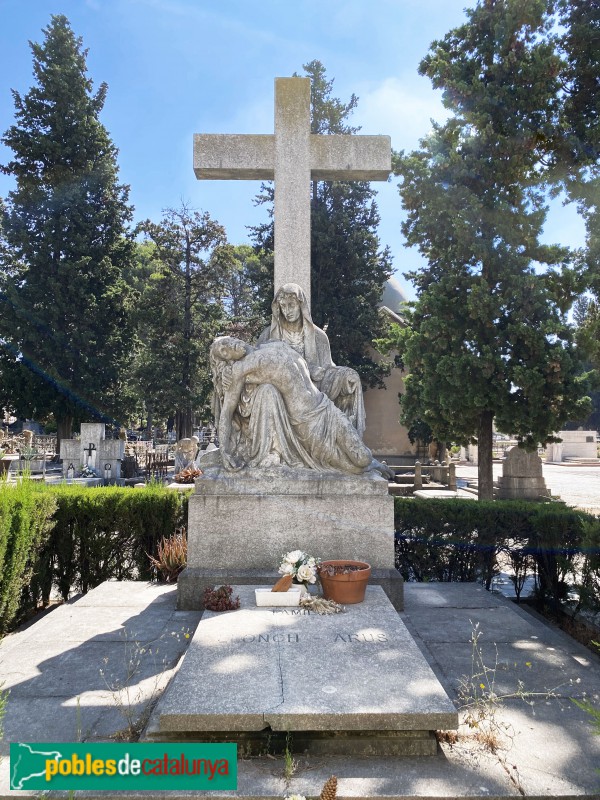Sabadell - Cementiri. Sepulcre Llonch-Arús