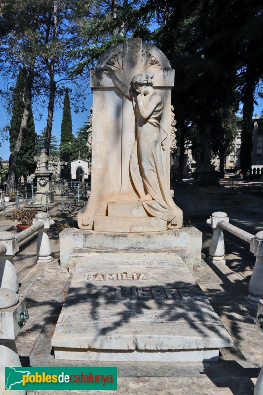 Sabadell - Cementiri. Sepulcre Anna Gorina