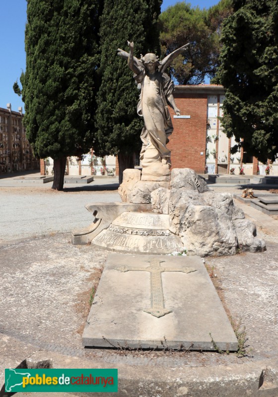 Sabadell - Cementiri. Sepulcre Josep Gorina