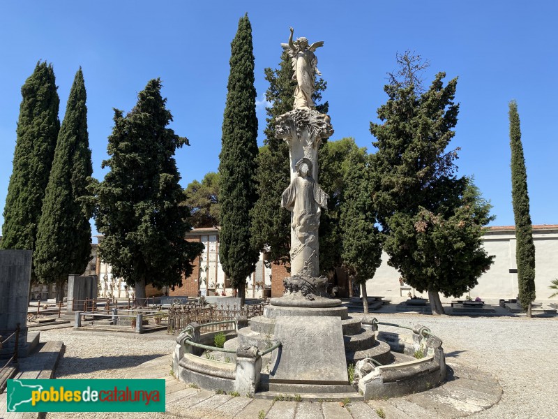 Sabadell - Cementiri. Sepulcre Jaume Gorina