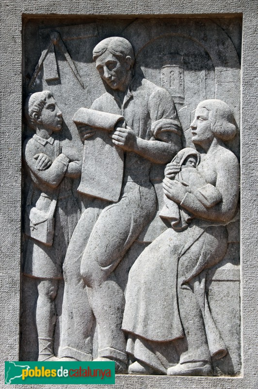 Sabadell - Monument a Feliu Sardà (Foto: Albert Esteves, 2021) Sabadell - Monument a Feliu Sardà