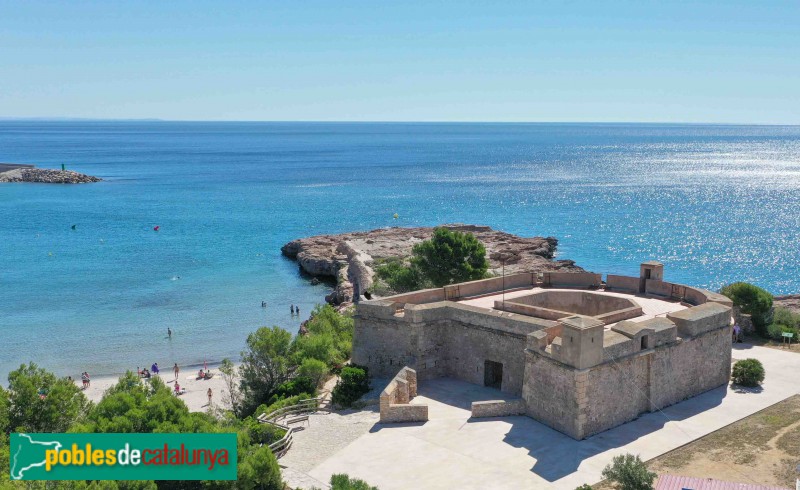 L'Ametlla de Mar - Castell de Sant Jordi d'Alfama (Foto: Francesc Vidal-Barraquer, 2020) L'Ametlla de Mar - Castell de Sant Jordi d'Alfama