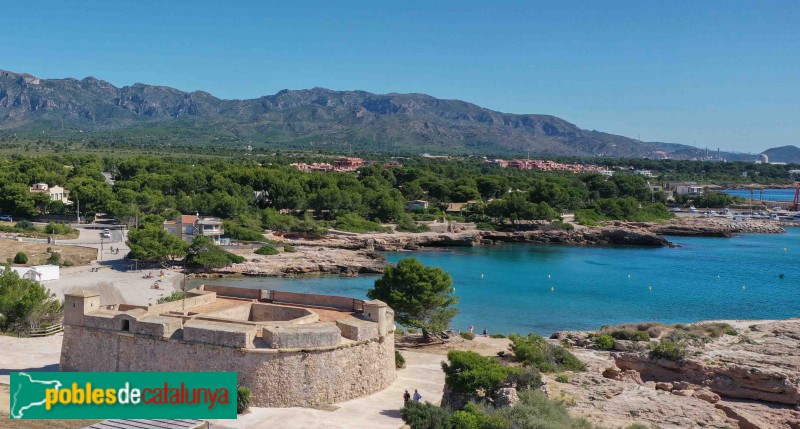 L'Ametlla de Mar - Castell de Sant Jordi d'Alfama (Foto: Francesc Vidal-Barraquer, 2020) L'Ametlla de Mar - Castell de Sant Jordi d'Alfama