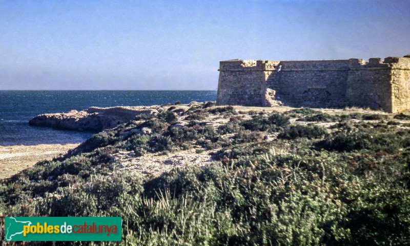 L'Ametlla de Mar - Sant Jordi d'Alfama (Foto: Josep Maria Vidal-Barraquer, final dels 50) L'Ametlla de Mar - Sant Jordi d'Alfama