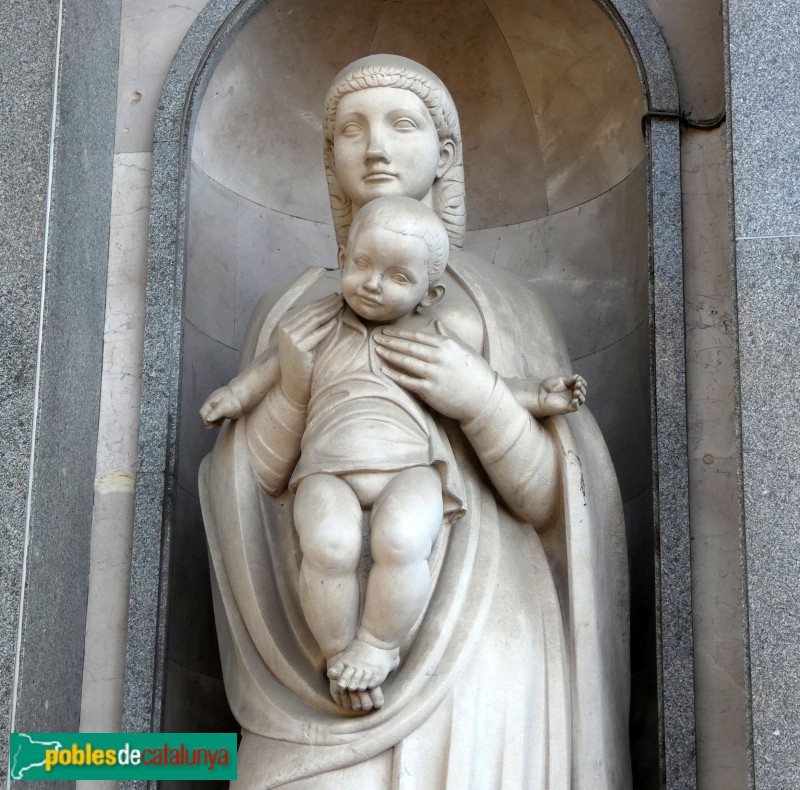 Barcelona - Passeig de Sant Joan, 10. Maternitat d'Enric Monjo