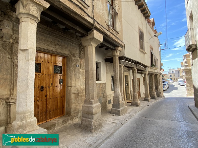 Arbeca - Porxos del carrer Sant Jaume