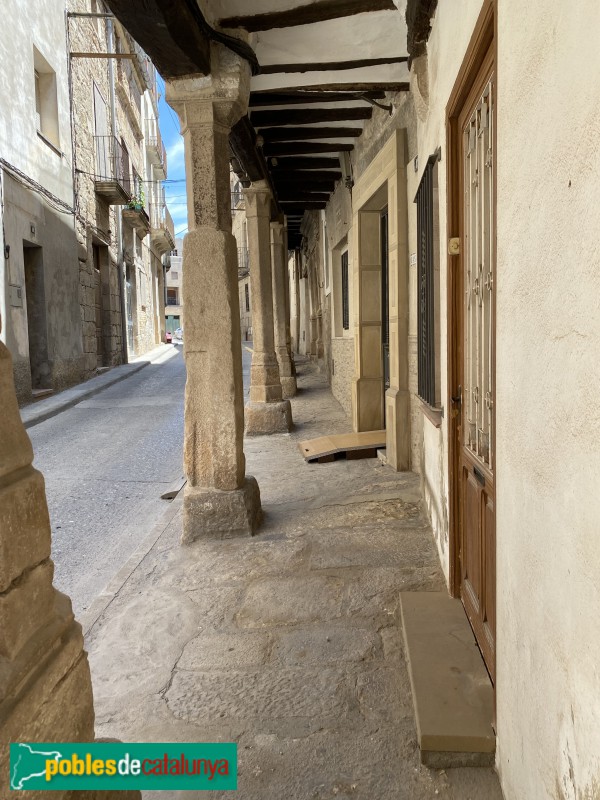 Arbeca - Porxos del carrer Sant Jaume