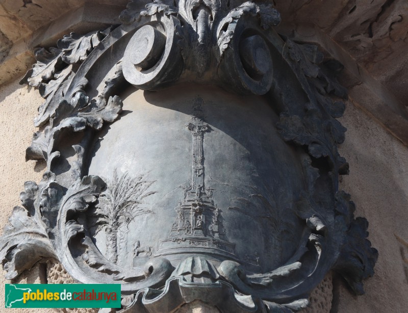 Barcelona - Monument a Rius i Taulet