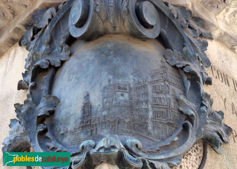 Barcelona - Monument a Rius i Taulet