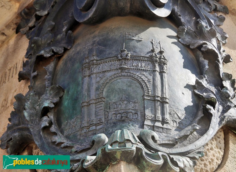 Barcelona - Monument a Rius i Taulet