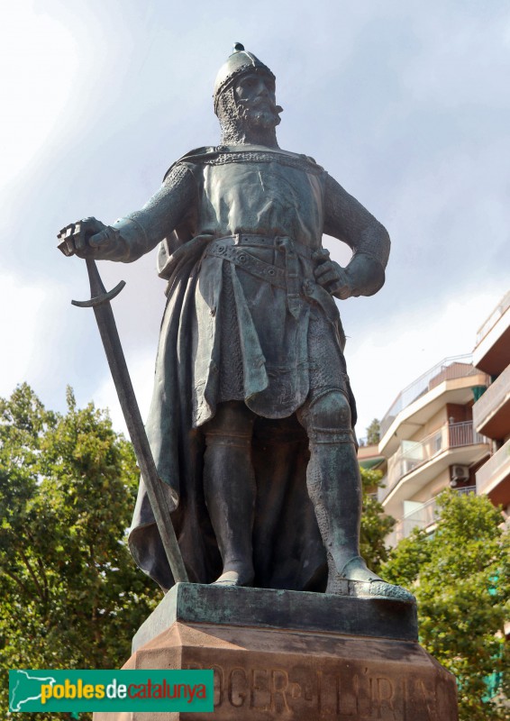 Barcelona - Monument a Roger de Llúria