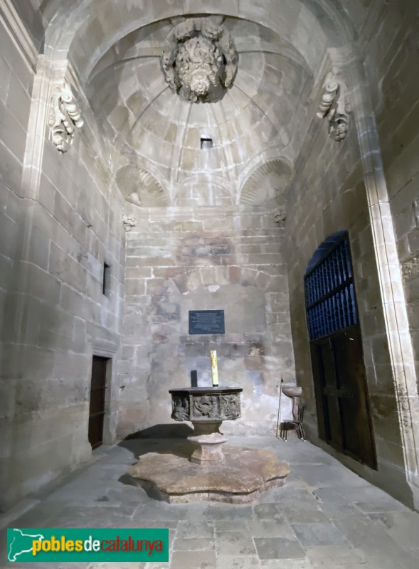 Tortosa - Catedral. Baptisteri