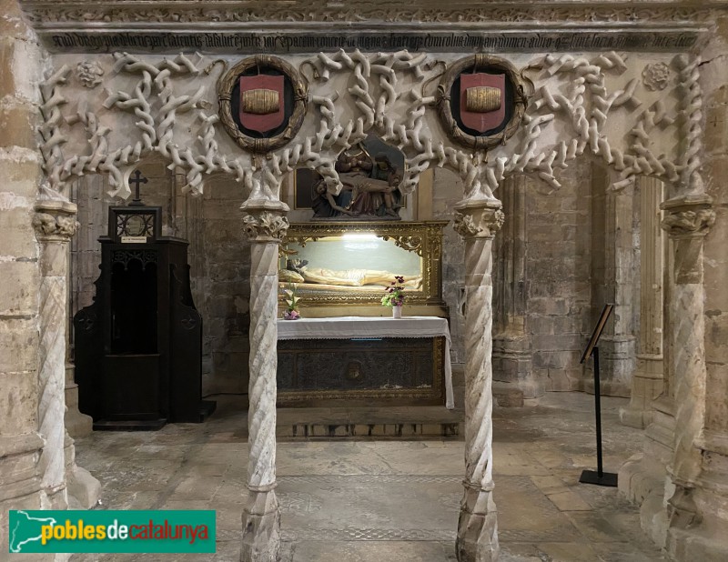Tortosa - Catedral. Cancell de la capella de la Pietat i del Sant Sepulcre