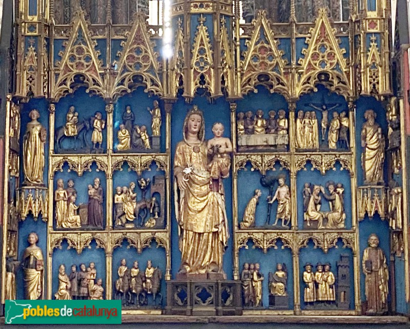 Tortosa - Catedral. Retaule de la Verge de l'Estrella