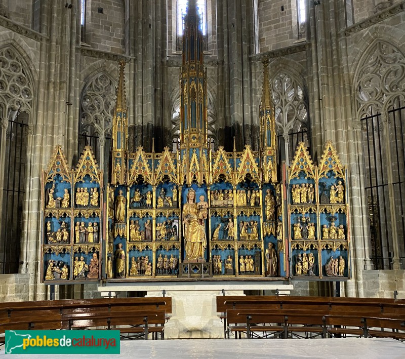 Tortosa - Catedral. Retaule de la Verge de l'Estrella