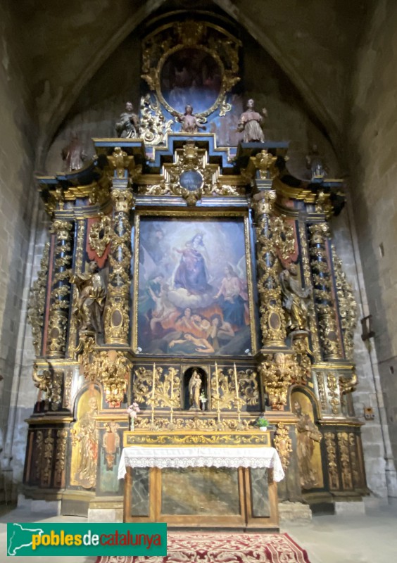 Tortosa - Catedral. Capella del Carme o de les Ànimes (1713-15)