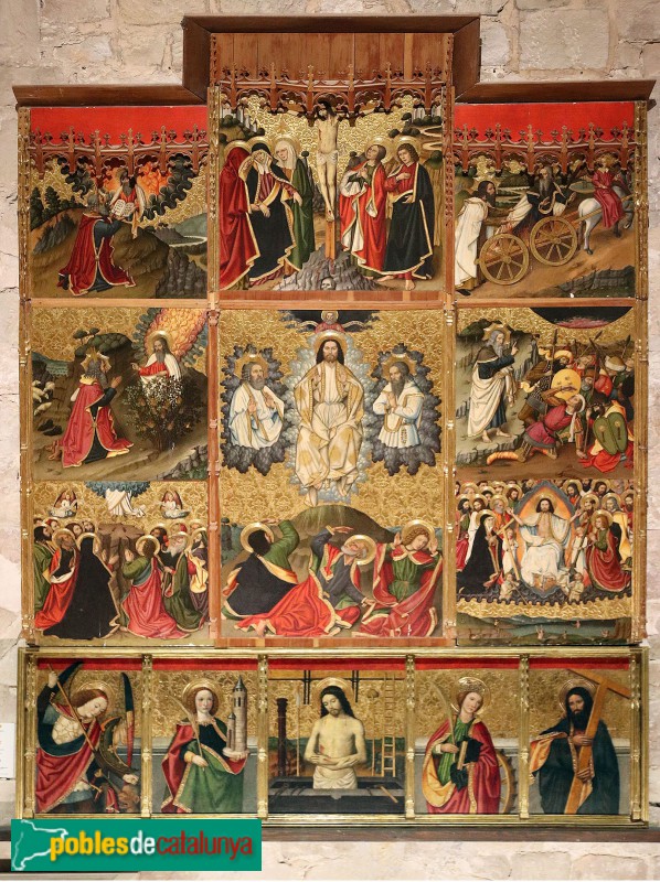 Tortosa - Museu de la Catedral. Retaule de la Transfiguració