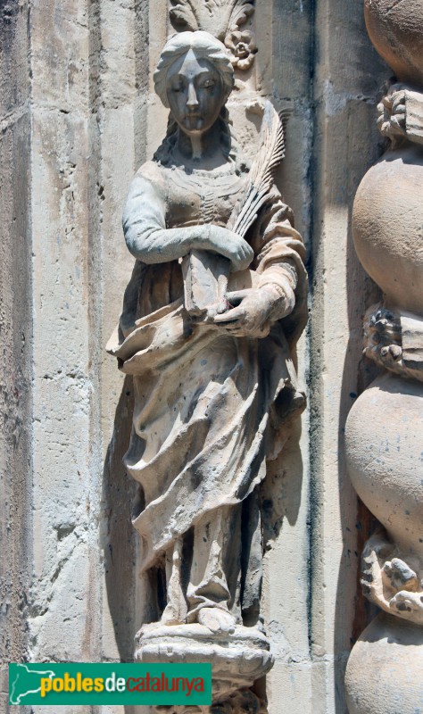 Tortosa - Catedral. Porta de l'Olivera