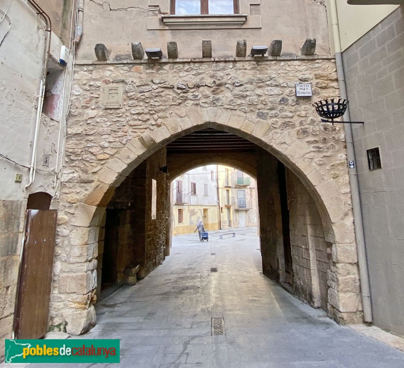 Tortosa - Portal dels Romeus (Foto: Albert Esteves, 2021) Tortosa - Portal dels Romeus