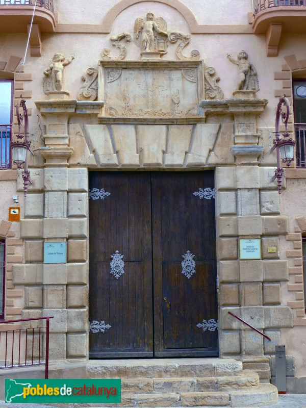 Tortosa - Antic Hospital de la Santa Creu. Portada