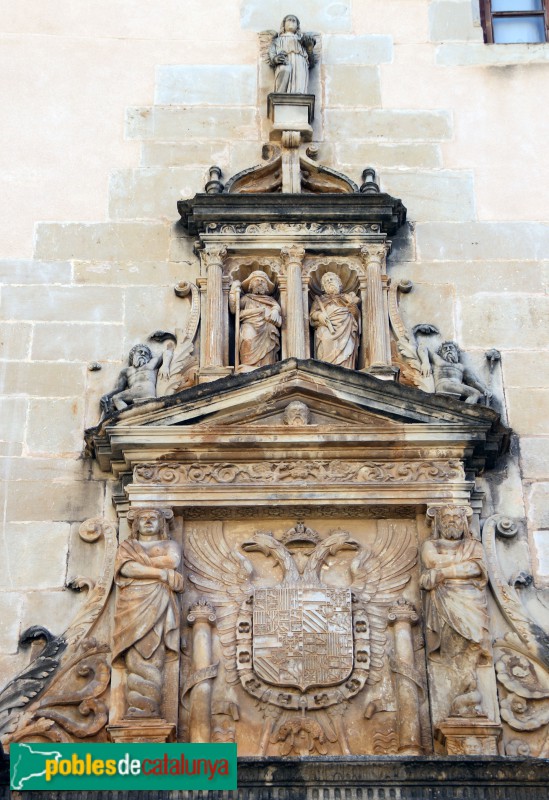Tortosa - Col·legi de Sant Jaume i Sant Maties. Portada