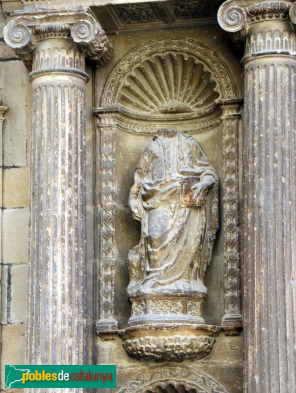 Tortosa - Església de Sant Domènec. Portada