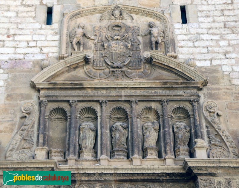 Tortosa - Església de Sant Domènec. Portada