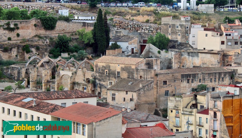 Tortosa - Monestir de Santa Clara, des de la Suda (Foto: Albert Esteves, 2021) Tortosa - Monestir de Santa Clara, des de la Suda