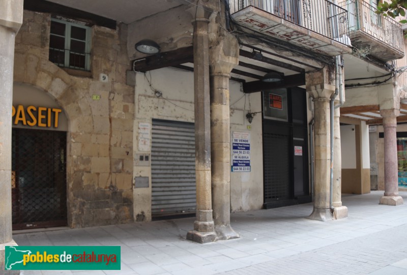 Tortosa - Porxos del carrer de l'Àngel