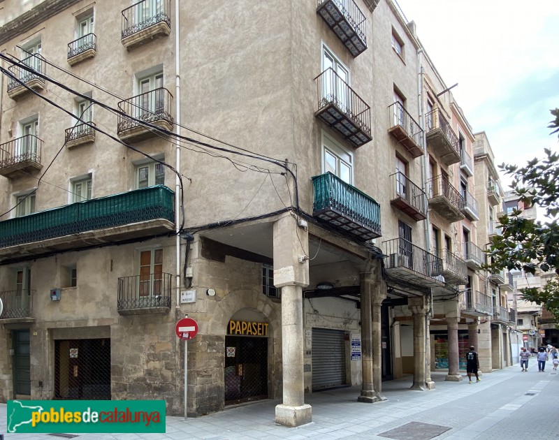 Tortosa - Porxos del carrer de l'Àngel